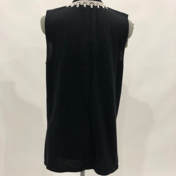 Theomiles Elegant Beaded Sweater Vest - Picture 2 of 4